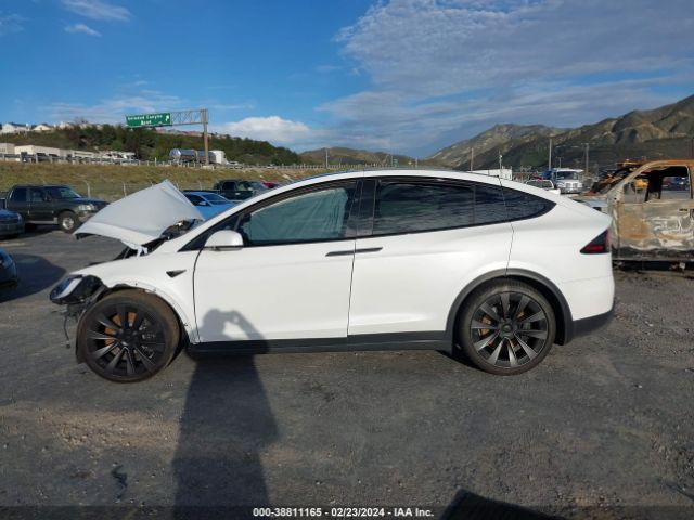 7SAXCBE66PF375193 Tesla Model X Plaid Tri Motor All-wheel Drive
