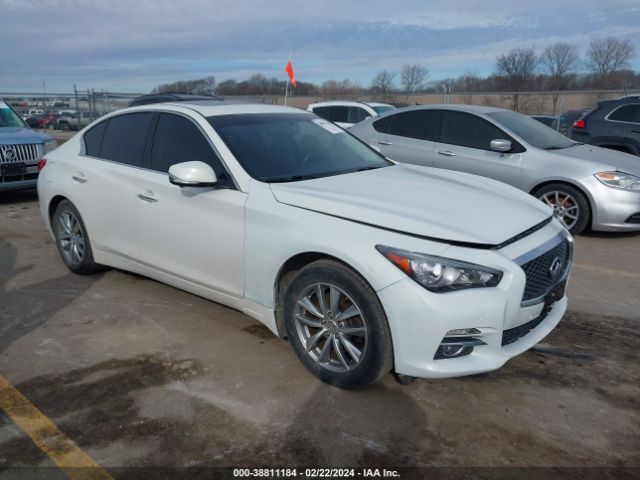 Auction sale of the 2015 Infiniti Q50 Premium, vin: JN1BV7AR2FM420699, lot number: 38811184