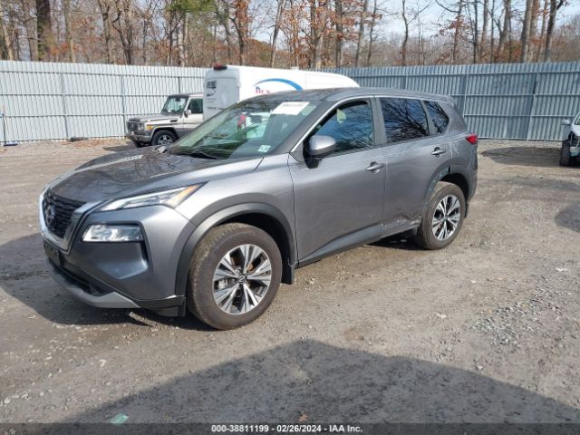 JN8BT3BB3PW474326 Nissan Rogue Sv Intelligent Awd