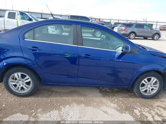 Chevrolet Sonic Lt Auto 2014 1G1JC5SH3E4167313 Image 13