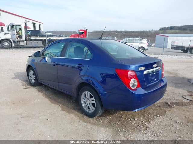 Chevrolet Sonic Lt Auto 2014 1G1JC5SH3E4167313 Image 3