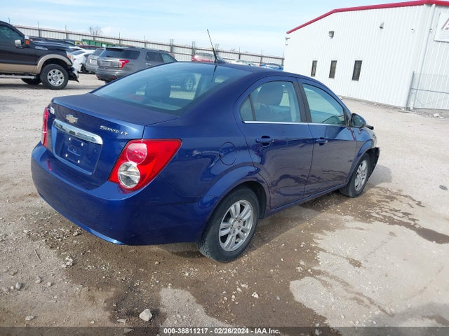 Chevrolet Sonic Lt Auto 2014 1G1JC5SH3E4167313 Image 4