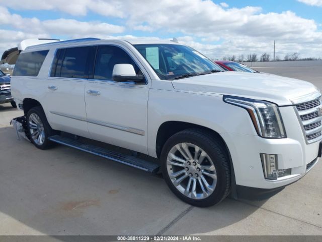 Auction sale of the 2020 Cadillac Escalade Esv 4wd Premium Luxury, vin: 1GYS4JKJ4LR305438, lot number: 38811229