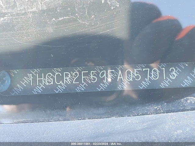 Honda Accord Sport 2015 1HGCR2F59FA057013 Image 9