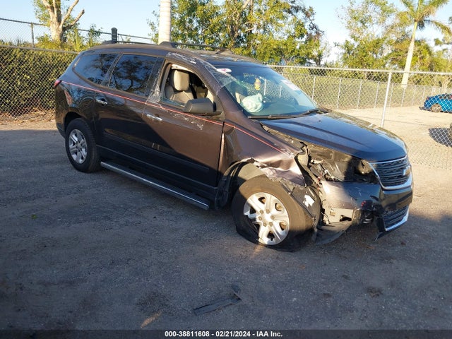 Chevrolet Traverse Ls 2015 1GNKRFKD6FJ250225 zdjęcie główne