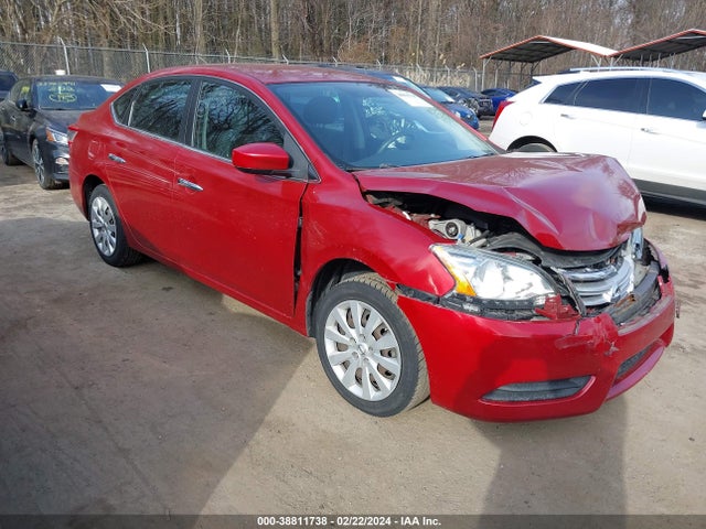 Nissan SENTRA S 2014 3N1AB7AP8EY240772 Image 1