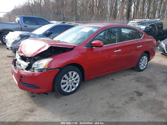 Nissan SENTRA S 2014 3N1AB7AP8EY240772 Image 2