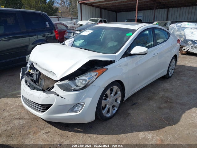 2013 Hyundai Elantra Limited მანქანა იყიდება აუქციონზე, vin: 5NPDH4AE9DH390553, აუქციონის ნომერი: 38812025