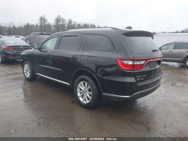 1C4RDJAG4MC636812 Dodge Durango Sxt Plus Awd