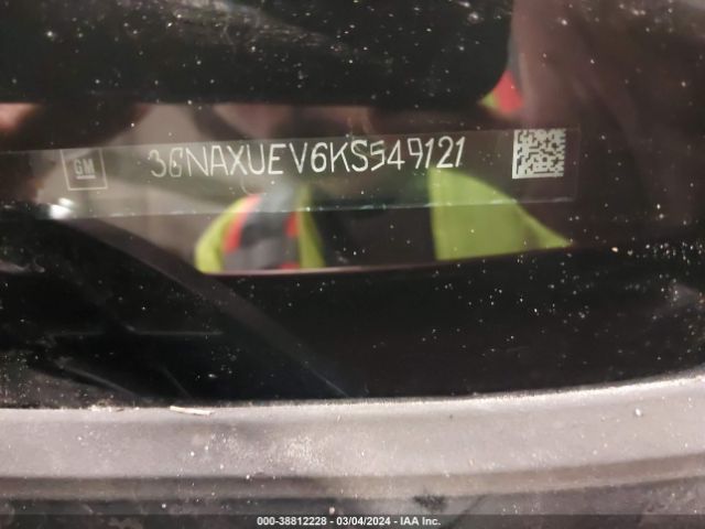 3GNAXUEV6KS549121 Chevrolet EQUINOX LT