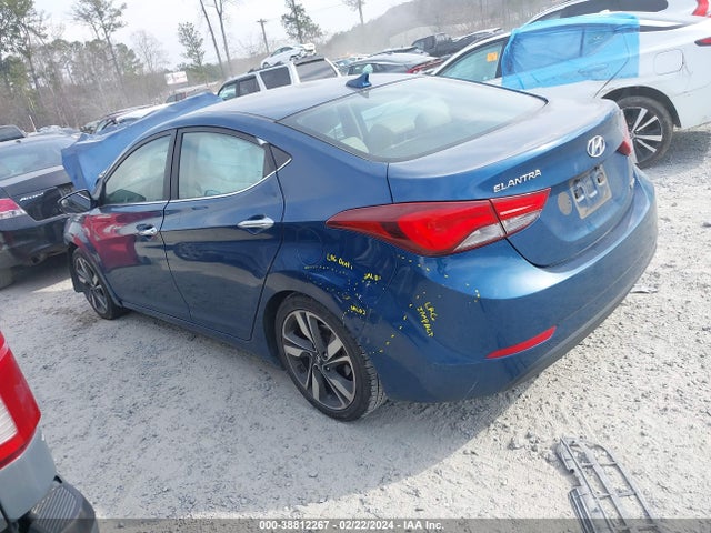 Hyundai Elantra Limited 2014 KMHDH4AE8EU131071 Image 3