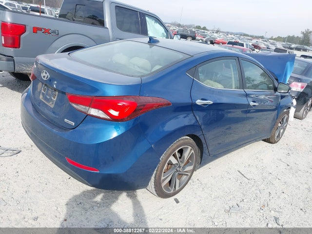 Hyundai Elantra Limited 2014 KMHDH4AE8EU131071 Image 4