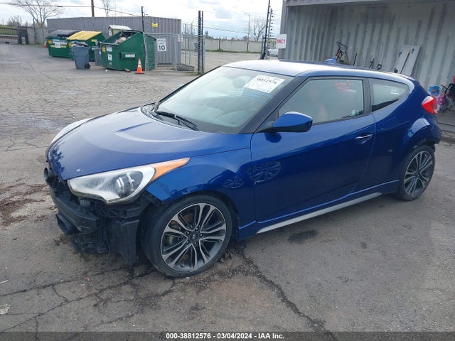 Hyundai Veloster Turbo R-spec 2016 KMHTC6AE6GU255641 Image 2