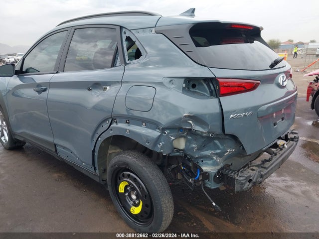 2022 HYUNDAI KONA SEL VIN: KM8K32ABXNU916997