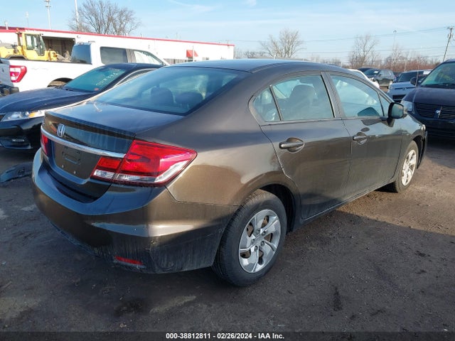 2013 HONDA CIVIC LX VIN: 19XFB2F52DE214083