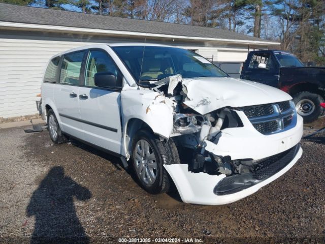 2014 Dodge Grand Caravan American Value Pkg მანქანა იყიდება აუქციონზე, vin: 2C4RDGBGXER297127, აუქციონის ნომერი: 38813085