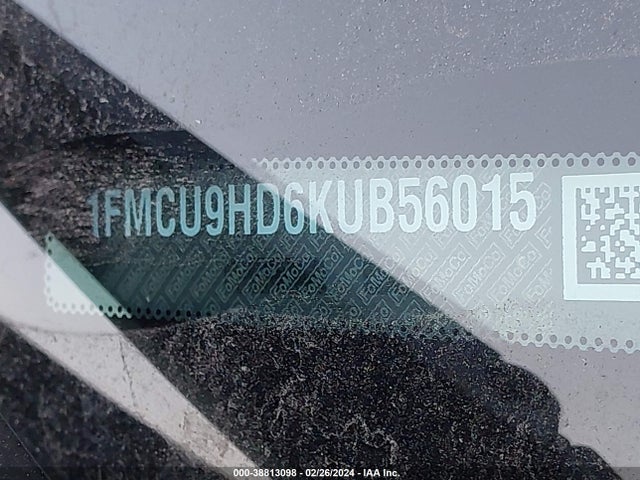 Ford ESCAPE SEL 2019 1FMCU9HD6KUB56015 Image 9