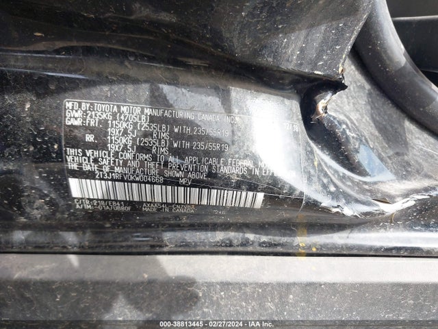 Toyota Rav4 Adventure 2019 2T3J1RFV0KW004668 Image 9