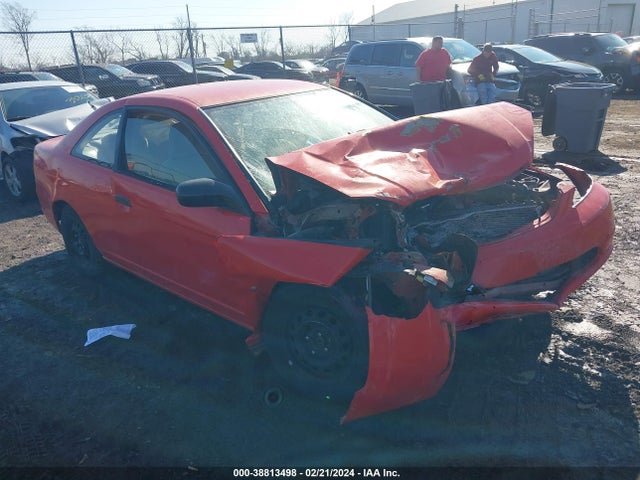2001 HONDA CIVIC LX VIN: 1HGEM21581L097613