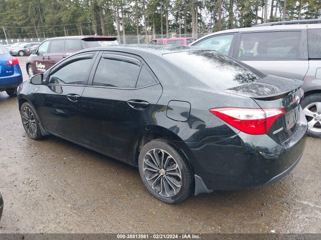 2016 TOYOTA COROLLA S PLUS VIN: 2T1BURHE7GC663406
