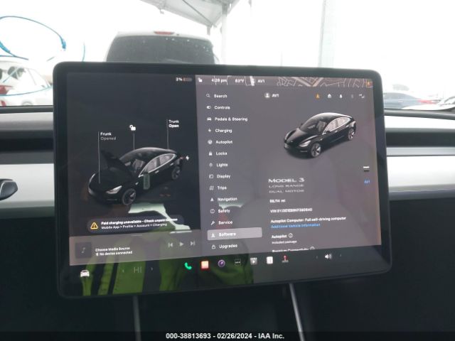 5YJ3E1EB6KF390640 Tesla Model 3 Long Range/performance