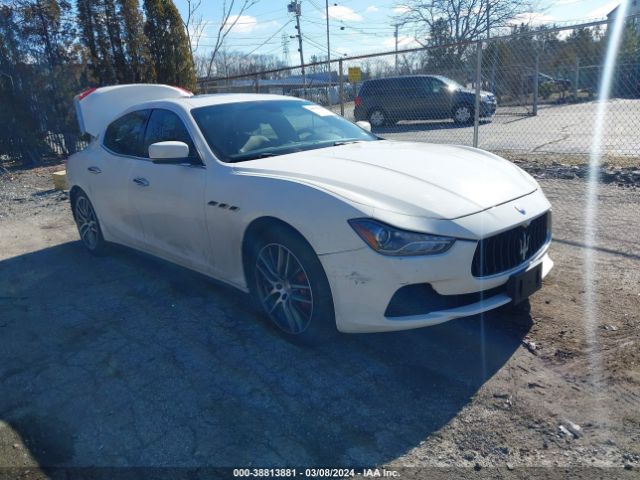 2014 Maserati Ghibli S Q4 მანქანა იყიდება აუქციონზე, vin: ZAM57RTA4E1094665, აუქციონის ნომერი: 38813881