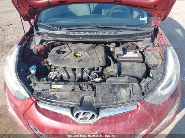 2014 HYUNDAI ELANTRA SE VIN: 5NPDH4AE9EH544535