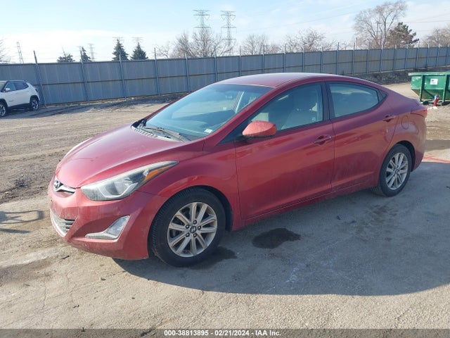 2014 HYUNDAI ELANTRA SE VIN: 5NPDH4AE9EH544535