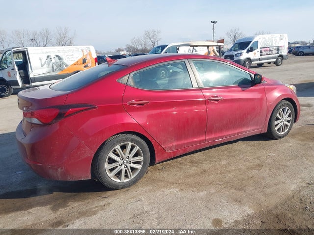 2014 HYUNDAI ELANTRA SE VIN: 5NPDH4AE9EH544535