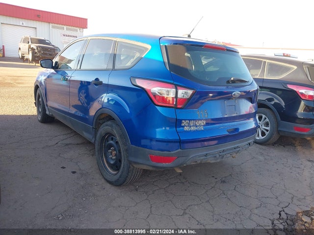 2017 FORD ESCAPE S VIN: 1FMCU0F70HUE24106