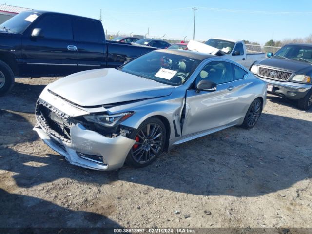 JN1FV7EK7HM610080 Infiniti Q60 3.0t Red Sport 400
