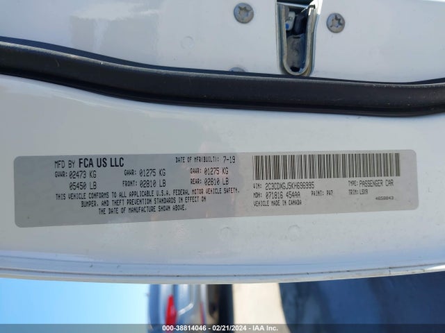 Dodge Charger Scat Pack Rwd 2019 2C3CDXGJ5KH696995 Image 9