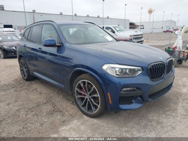 Aukcja sprzedaży 2021 Bmw X3 Sdrive30i, vin: 5UXTY3C06M9E20075, numer aukcji: 38814077