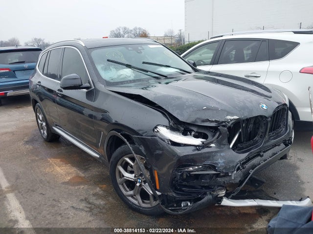 BMW X3 Xdrive30i 2020 5UXTY5C04L9D22916 Image 1