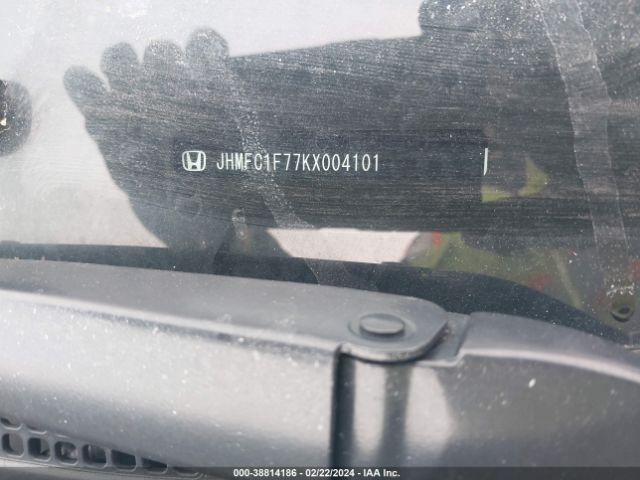 JHMFC1F77KX004101 Honda Civic Ex-l