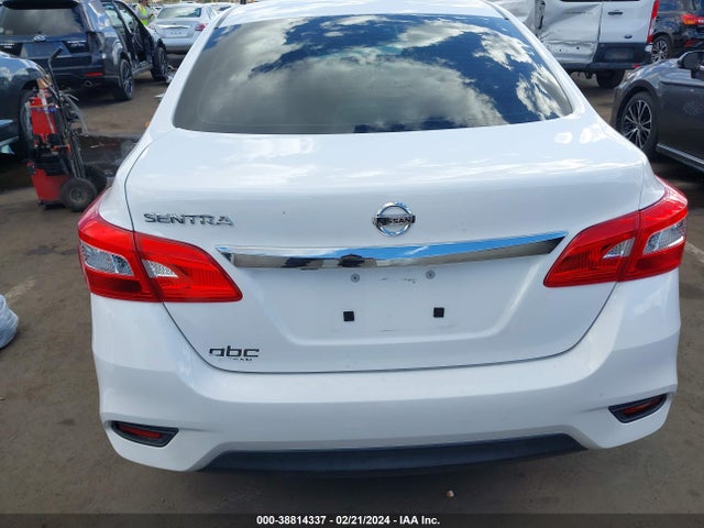 2019 NISSAN SENTRA S VIN: 3N1AB7AP7KY337053