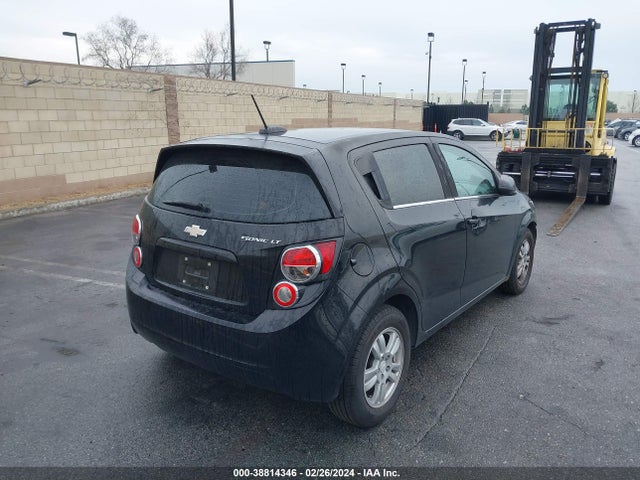 Chevrolet Sonic Lt Auto 2016 1G1JC6SGXG4163517 Image 4