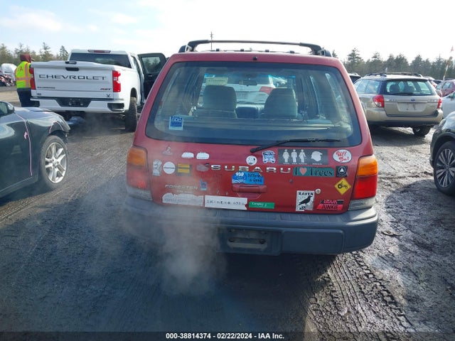 1998 SUBARU FORESTER L VIN: JF1SF6355WH774665