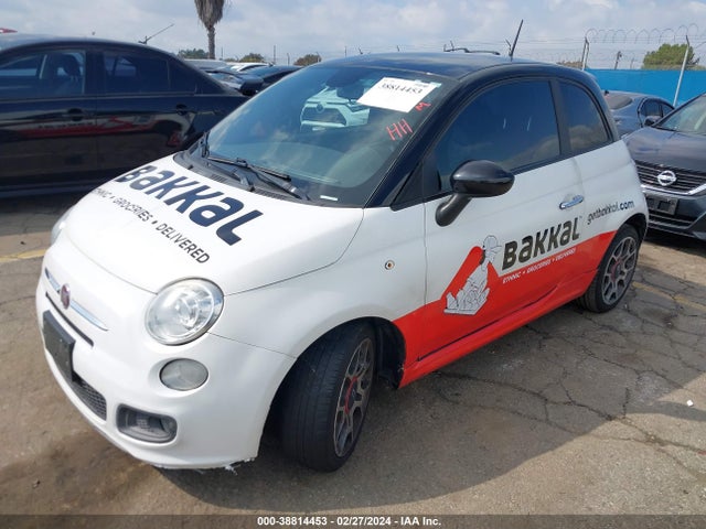 2013 FIAT 500 3C3CFFBR1DT674391 Photo 1