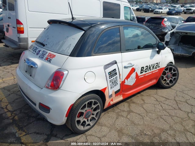2013 FIAT 500 3C3CFFBR1DT674391 Photo 3
