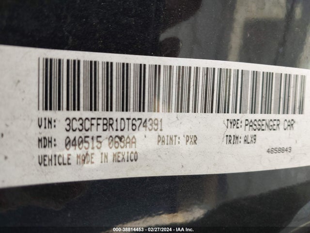 2013 FIAT 500 3C3CFFBR1DT674391 Photo 8