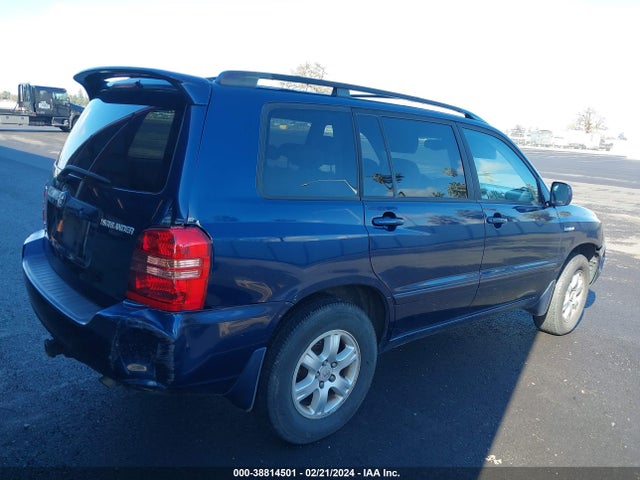 2002 TOYOTA HIGHLANDER LIMITED V6 VIN: JTEHF21A220069534