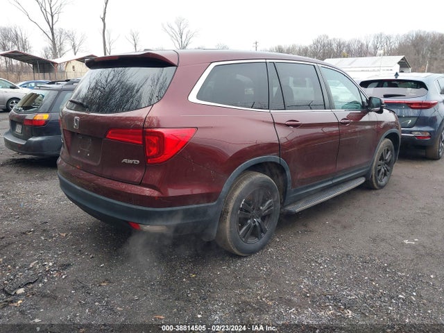Honda Pilot Ex-l 2018 5FNYF6H70JB047375 Image 4