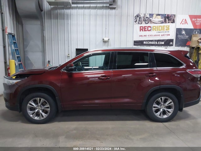 Toyota Highlander Xle V6 2014 5TDJKRFHXES061019 Image 14