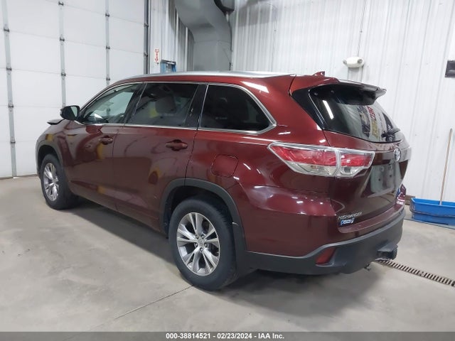 Toyota Highlander Xle V6 2014 5TDJKRFHXES061019 Image 3