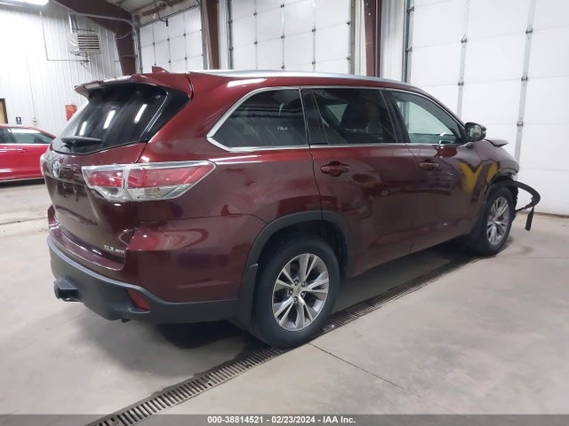 Toyota Highlander Xle V6 2014 5TDJKRFHXES061019 Image 4
