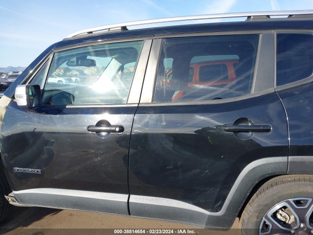 2015 JEEP RENEGADE LIMITED VIN: ZACCJADT0FPB76509
