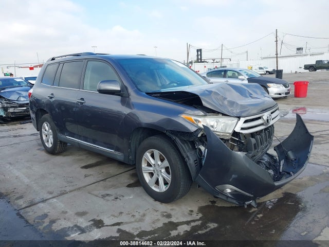 2012 TOYOTA HIGHLANDER SE VIN: 5TDZA3EH0CS027558