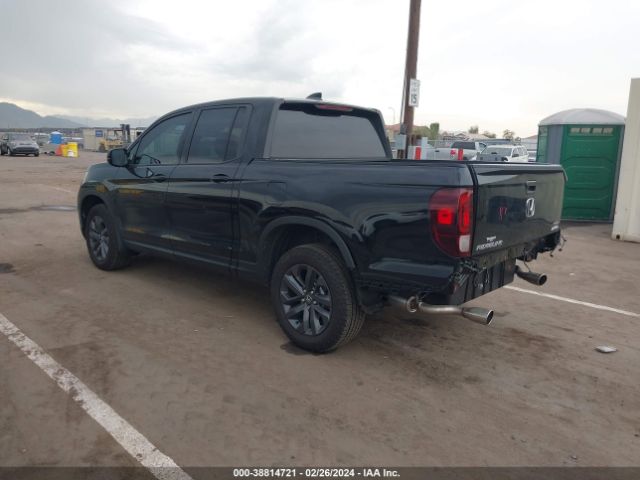 5FPYK3F17PB061203 Honda Ridgeline Sport