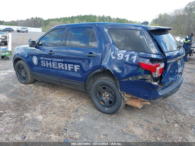Ford Police Interceptor Utility 2018 1FM5K8AR1JGA20595 Image 3